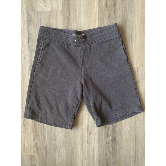 Abbot Main Men's Stretch Waist Lounge Shorts Mudd Gray • MEDIUM No Lace - Picture 1 of 7